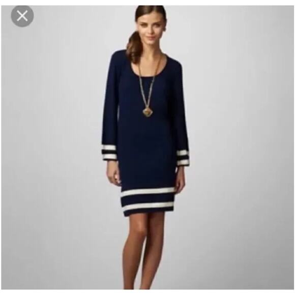 Lilly Pulitzer Dresses & Skirts - Lilly Pulitzer Connie Merino Wool Sweater Dress Black Size M Long Sleeve Classic